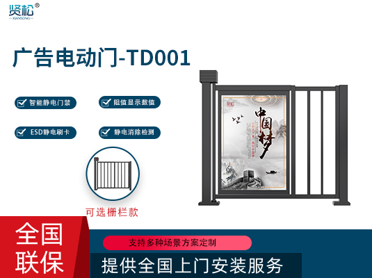 智能電動門-TD001